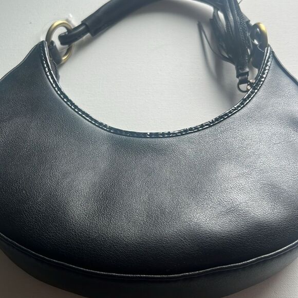 Liz Claiborne Y2K style mini shoulder purse green and purple gems - Picture 4 of 8